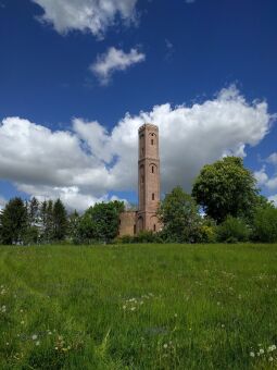 Der Holländerturm auf dem Staupitzberg in Döbeln.