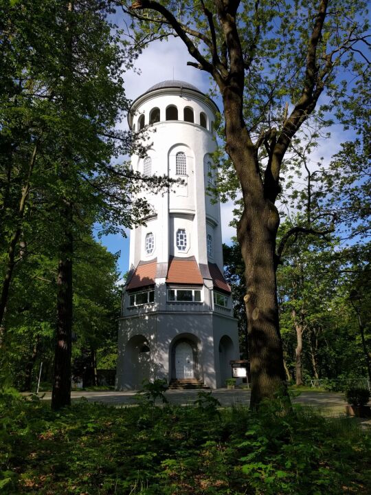 Der Wasser- und Aussichtsturm auf dem Taurastein in Burgstädt.