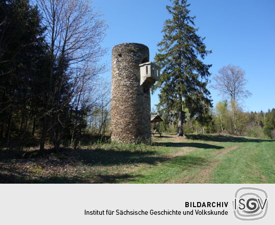 Der Hirschturm bei Dippoldiswalde-Naundorf.