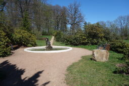 Brunnen im Gutspark Naundorf bei Dippoldiswalde.