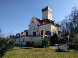 Die Parkwarte am Heidelsberg in Aue.