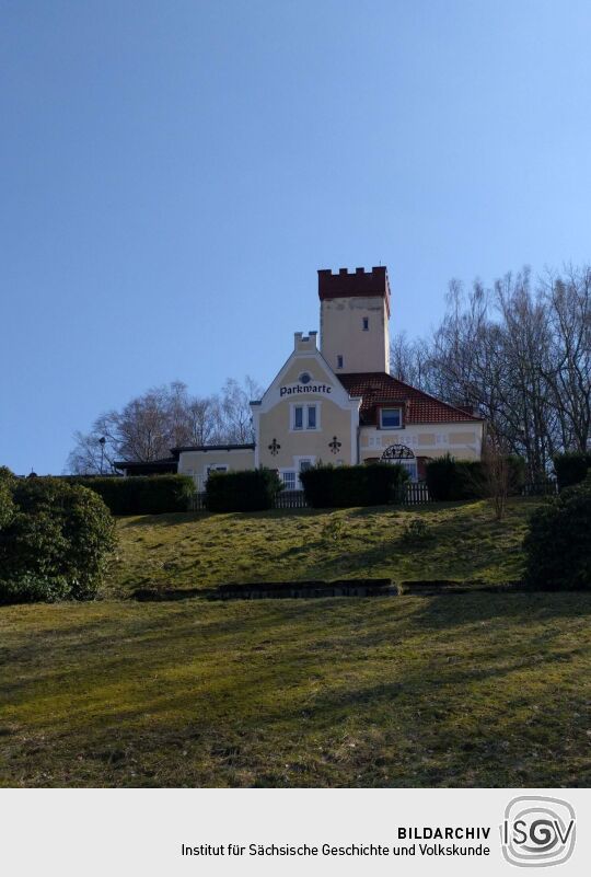 Die Parkwarte am Heidelsberg in Aue.