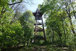 Aussichtsturm auf dem Schlechteberg bei Ebersbach.