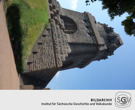 Das Völkerschlachtdenkmal in Leipzig.