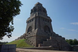 Das Völkerschlachtdenkmal in Leipzig.