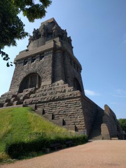 Das Völkerschlachtdenkmal in Leipzig.