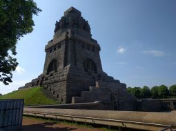 Das Völkerschlachtdenkmal in Leipzig.