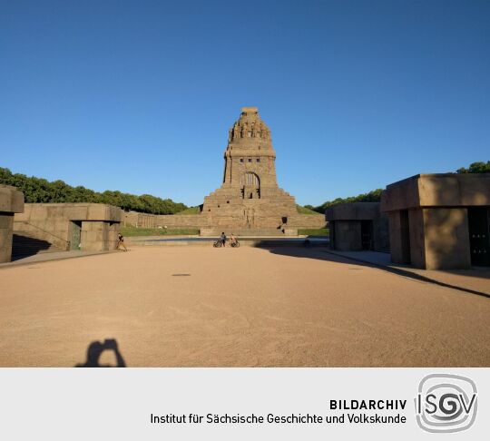 Das Völkerschlachtdenkmal in Leipzig.