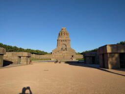 Das Völkerschlachtdenkmal in Leipzig.