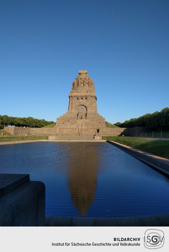 Das Völkerschlachtdenkmal in Leipzig.