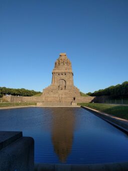 Das Völkerschlachtdenkmal in Leipzig.