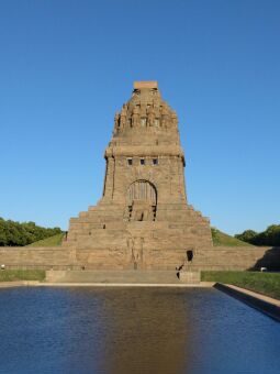 Das Völkerschlachtdenkmal in Leipzig.