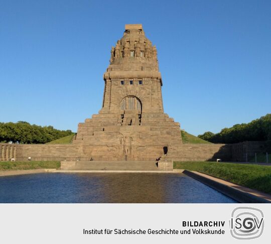 Das Völkerschlachtdenkmal in Leipzig.