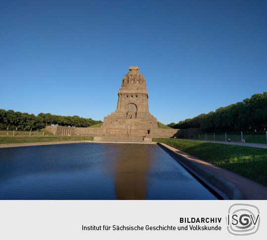 Das Völkerschlachtdenkmal in Leipzig.