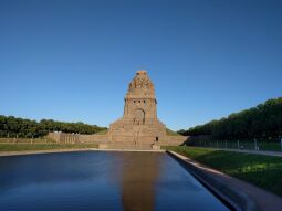 Das Völkerschlachtdenkmal in Leipzig.