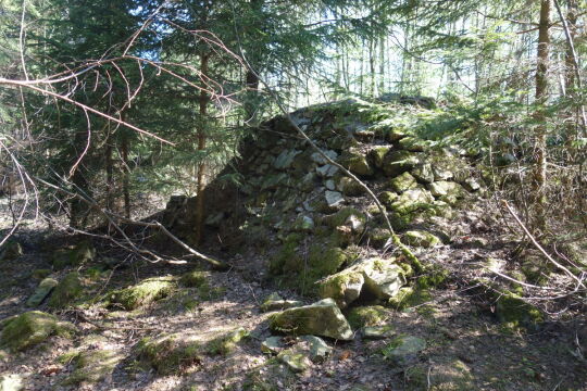 Die Annahöhe am Kammweg bei Zöblitz.