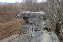 Anlagen auf dem Hochstein bei Elstra.