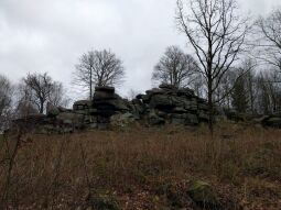 Anlagen auf dem Hochstein bei Elstra.