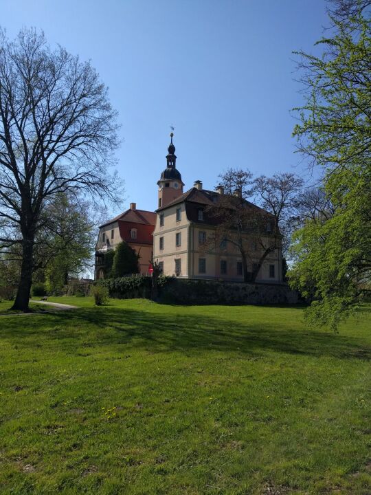 Das Schloss Machern.