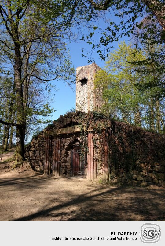 Die Ritterburg im Landschaftspark Machern.