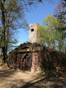 Die Ritterburg im Landschaftspark Machern.