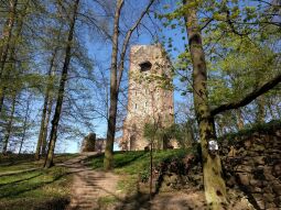 Die Ritterburg im Landschaftspark Machern.