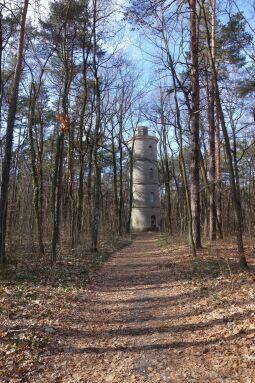 Der Wartturm auf dem Sonnenhügel in Niesky.