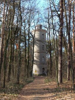 Der Wartturm auf dem Sonnenhügel in Niesky.