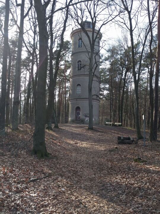 Der Wartturm auf dem Sonnenhügel in Niesky.
