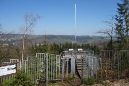 Aussichtspunkt auf dem Rockelmann bei Schwarzenberg.