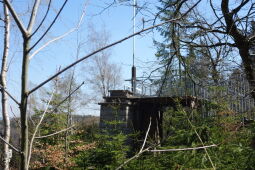 Aussichtspunkt auf dem Rockelmann bei Schwarzenberg.