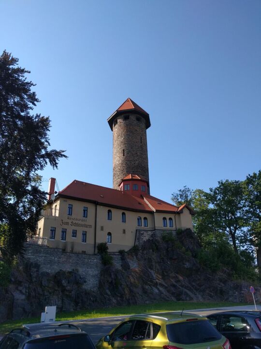 Der Schlossturm in Auerbach/Vogtl.