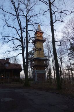 Aussichtsturm am Weinberghaus in Görlitz.