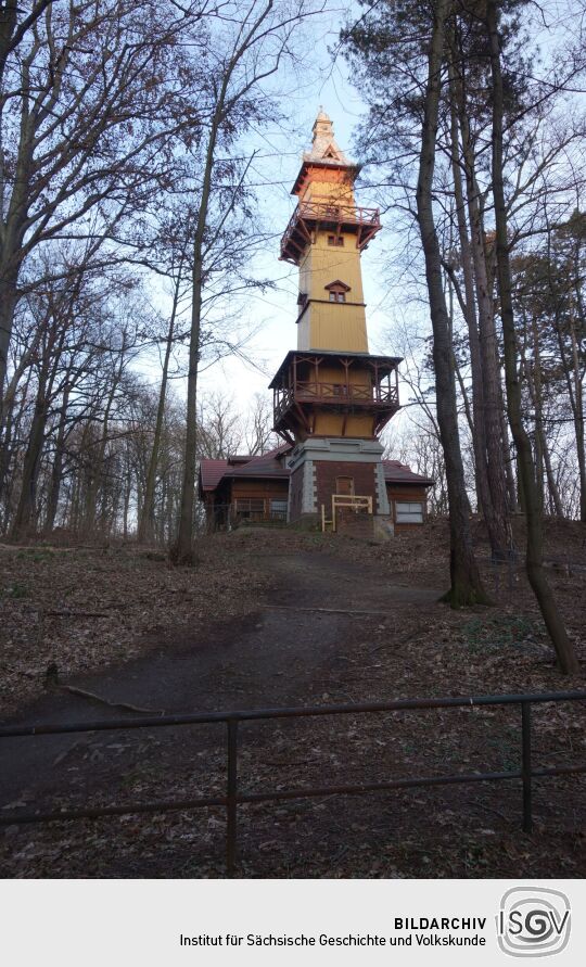 Aussichtsturm am Weinberghaus in Görlitz.
