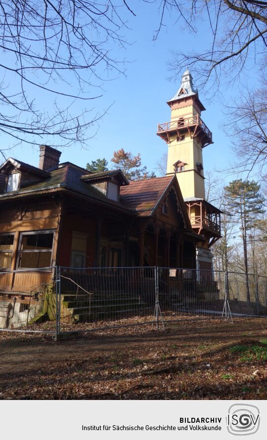 Aussichtsturm am Weinberghaus in Görlitz.