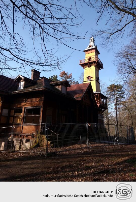 Aussichtsturm am Weinberghaus in Görlitz.