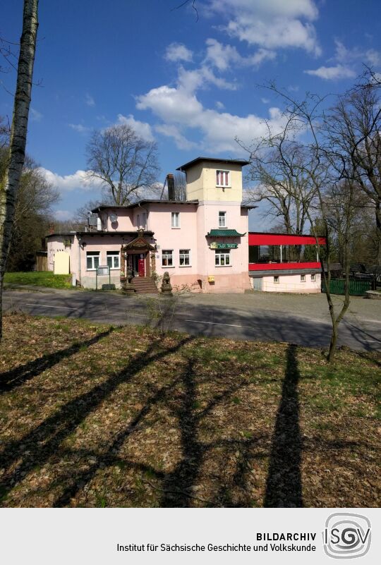 Ehemalige Gaststätte Alberthöhe am Windberg in Zwickau-Marienthal.