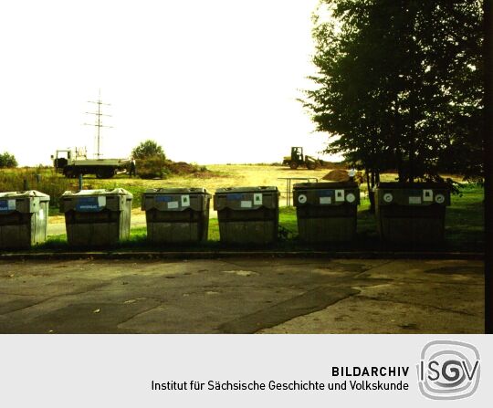 Auf dem Wasserberg Freiberg.