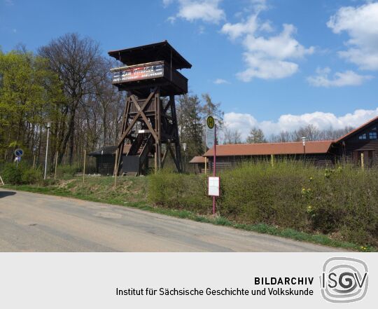 Aussichtsturm Zum Fernblick in Zwickau-Marienthal.