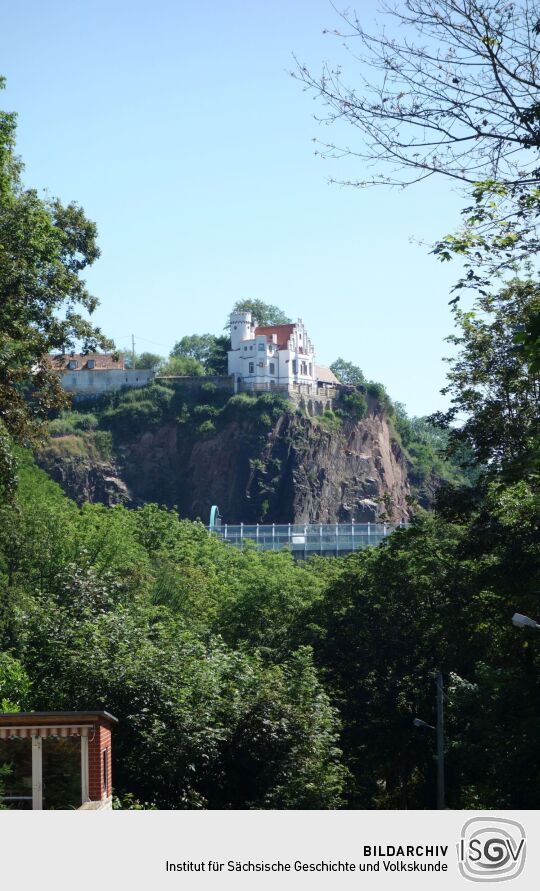 Die Begerburg in Dresden-Dölzschen.