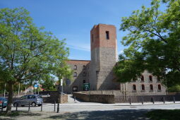 Der Aussichtsturm Bergfried in Großenhain.