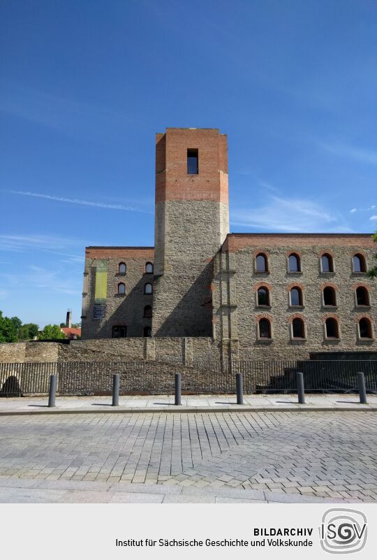 Der Aussichtsturm Bergfried in Großenhain.