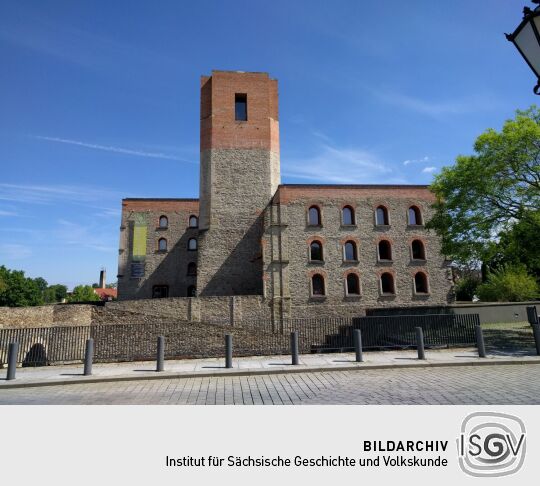 Der Aussichtsturm Bergfried in Großenhain.