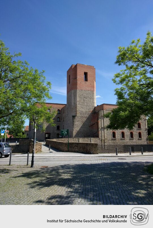 Der Aussichtsturm Bergfried in Großenhain.