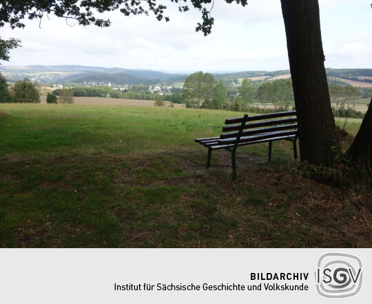 Rastplatz an der Morgensternhöhe bei Ansprung.