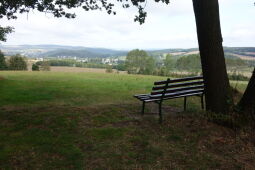 Rastplatz an der Morgensternhöhe bei Ansprung.