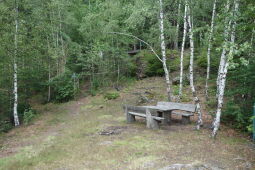 Ruheplatz auf dem Stößerfelsen bei Olbernhau.