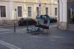 Sitzmöbel im öffentlichen Raum in Görlitz