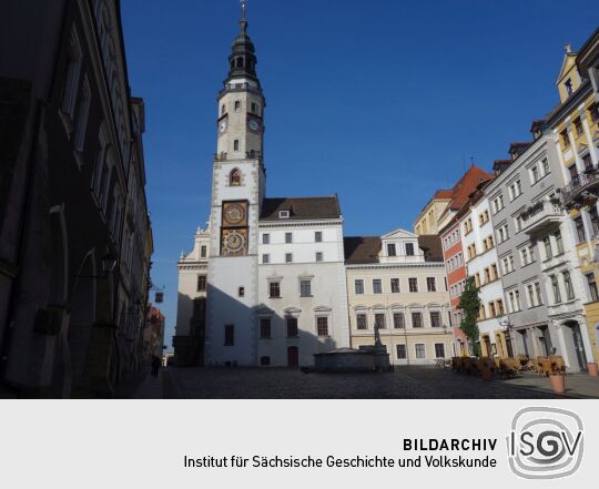 Das Rathaus in Görlitz.