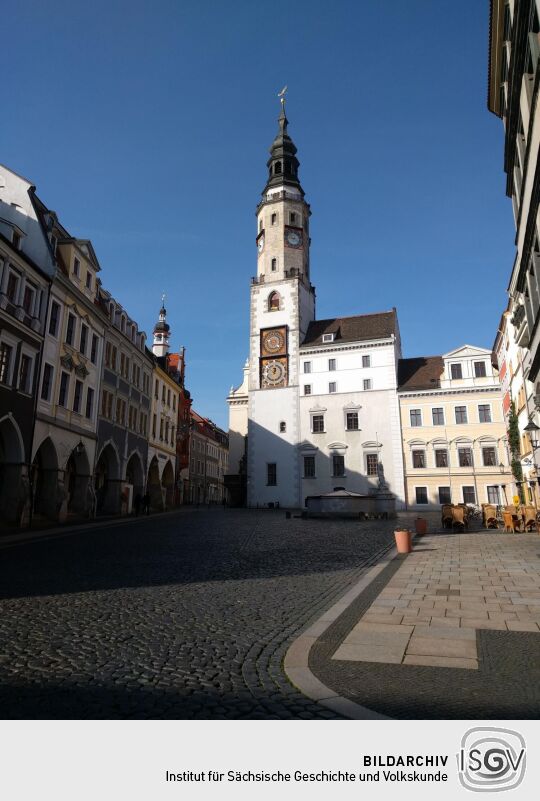 Das Rathaus in Görlitz.